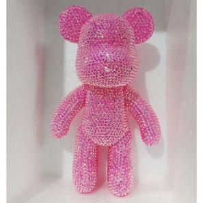 23cm DIY Diamond Violent Bear Teddy Bear Kit Set Crystal Rhinestone Handmade Gift 