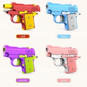 Mini 3D Gravity Mini 1911 Fidget Pistol Toys Stress Relief for Adults