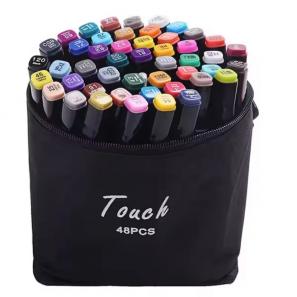 12 24 30 36 40 60 80 120 168 204 262 color 48 Colors Art Markers Sketching Markers Dual Brush Pen Felt Permanent Drawing