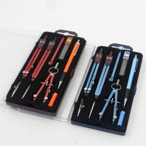 9pcs Set Aluminum Compasses set