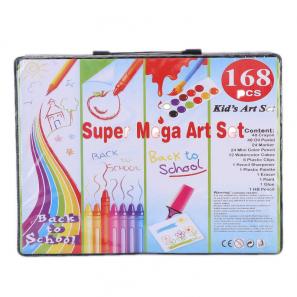 168pc Art Drawing Set Kit For Kids Childrens Teens Adults Supplies Paint Pencil