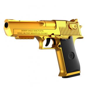 Golden Soft Bullet Desert Eagle Ricochet Control Reloaded Soft Plastic Pistol Shooting Toy