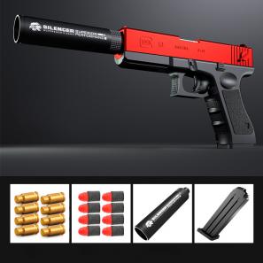 M1911 G-lock G18 Pistol Shell Ejecting Soft Bullet Toy Guns