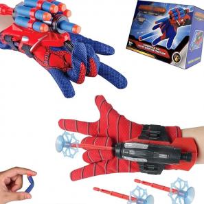 Spiderman Gloves Web Spider Shooter Toy Kids Hero Equioment Cosplay Launcher Glove