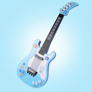 Kids Guitar Electric Musical Toy Instrument with 4 Play modes Light Music