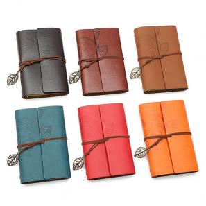 A5 A6 A7 Creative Multicolored Loose-leaf Notepad Soft Cover with Elastic Band