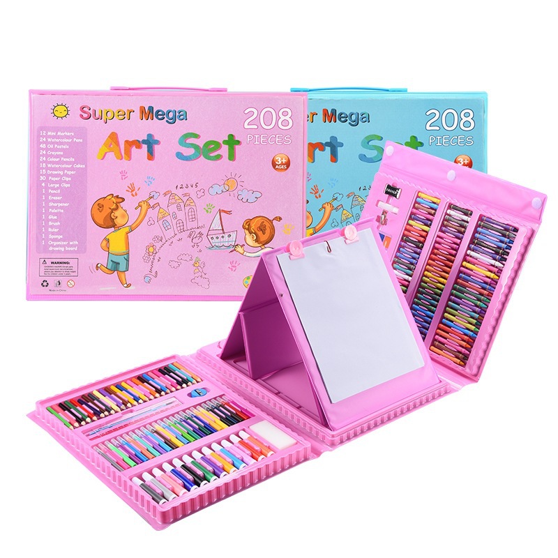 208pcs Art Drawing Set Children's Painting Tools