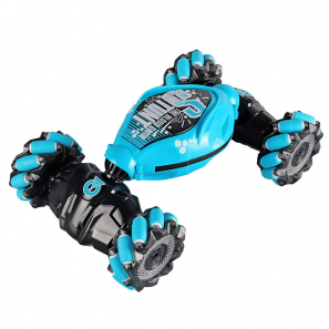 2.4Ghz Double sided RC stunt car 360 Flips Rotating RC cars with LED Lights indoor Outdoor All Terrain Rechargeable Electric Toy