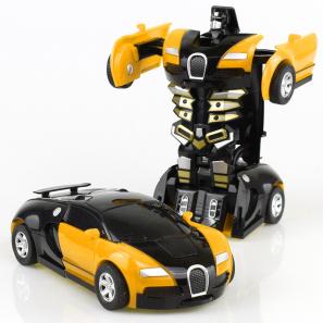 Children Transformation Robot Toy car collision Deformation Car for kids