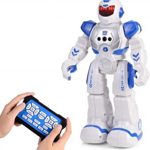 Remote control Robot Intelligent Programmable Robot with Infrared controller Toys Dancing singing Moonwalking LED Eyes Gesture