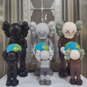 35cm KAWS Archetype Vinyl Statue Life Action Art Figure for Home Decoration Ornanment