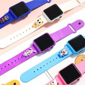 LED Electronic Watch Student Sports Cartoon Bracelet Watch