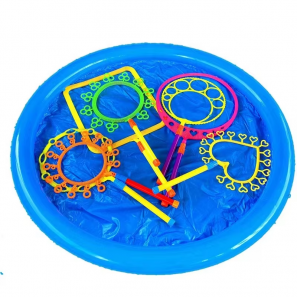 Big bubble maker ring for kids outdoor play large bubble park bubble show outdoor water mat