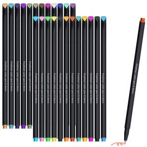 12/24/36/48/60/100 Colors 0.4mm Writing Drawing Fine Liner Pen Set 