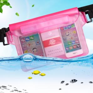 Fold PVC Waist Waterproof Bag for Outdoor Floating Swimming Mobile Phone Protector Pouch Pack Water Proof Waist Bags